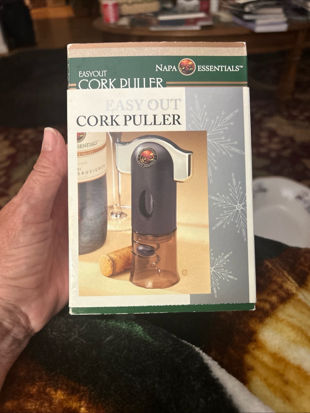 Essentials Cork Puller - Black and Brown